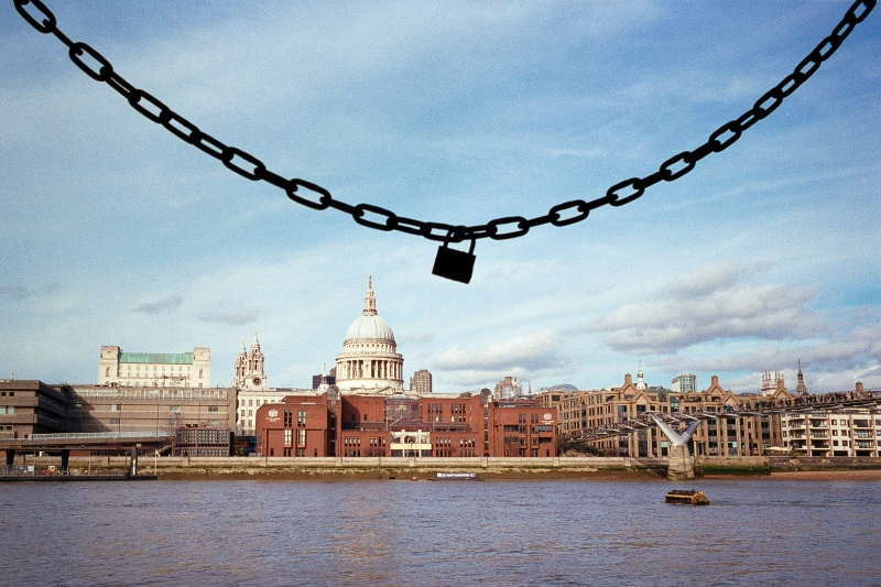 St Paul's and Love Lock