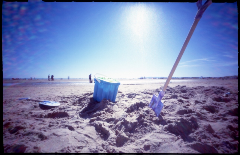 Beach, Ondu Pinhole Fuji Provia
