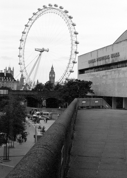 London Eye and Royal Festival Hall