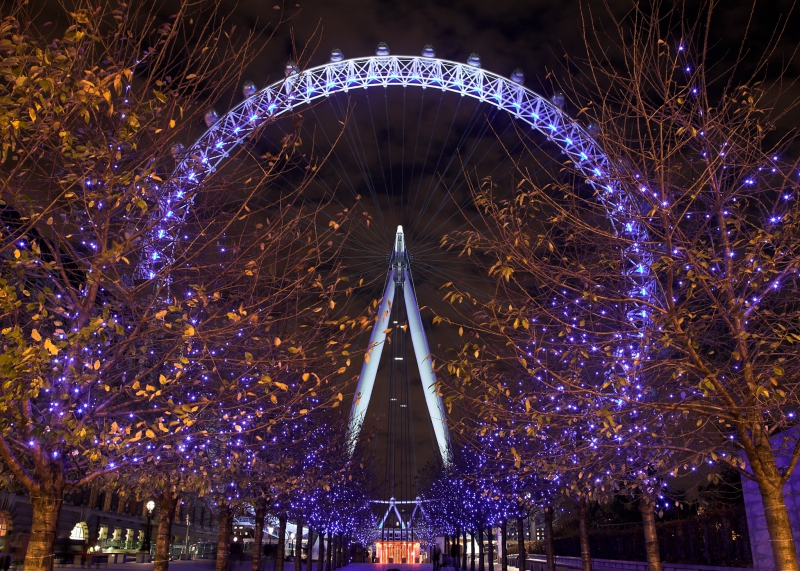 Millennium Wheel Autumn