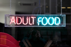 Adult Food Neon Sign