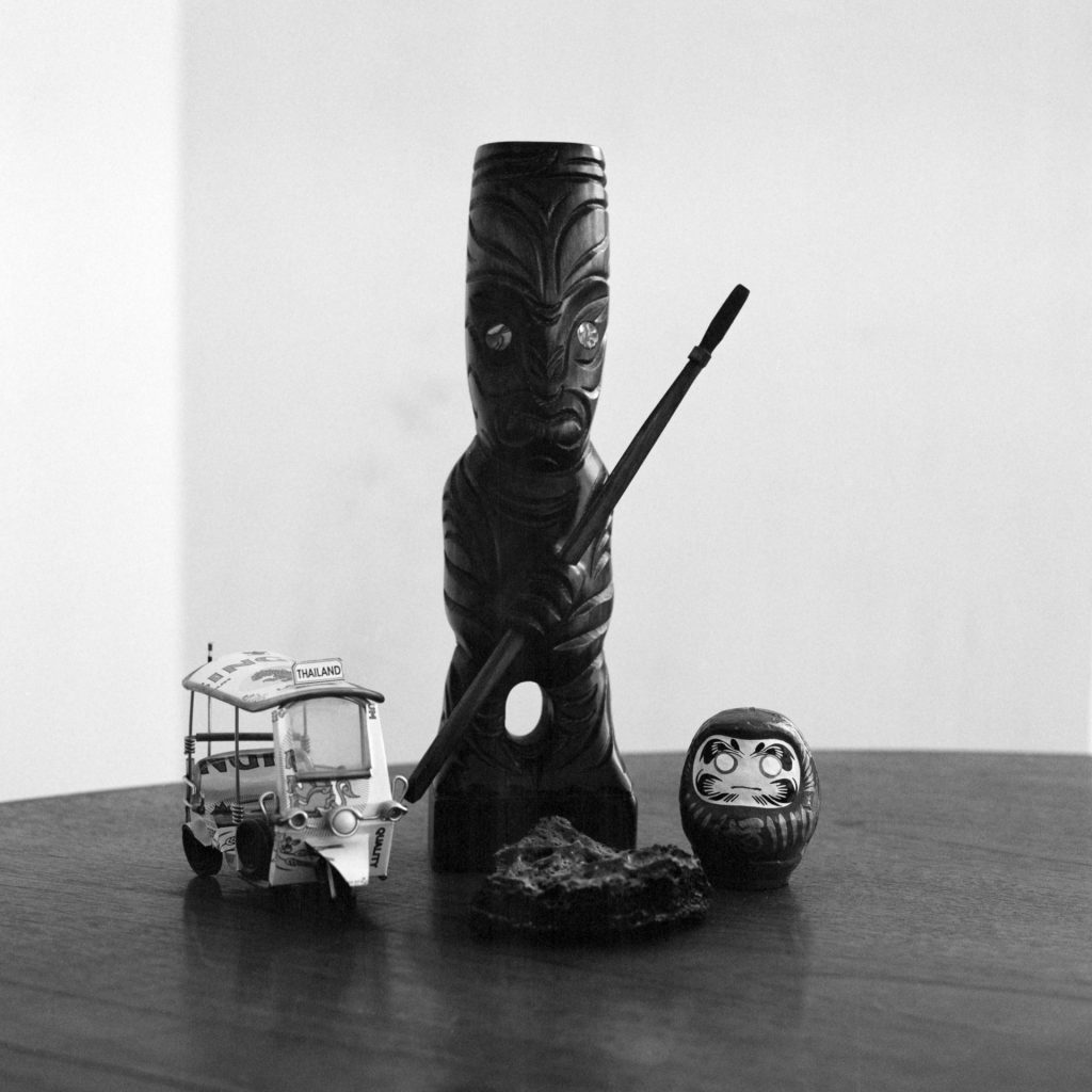 Still life taken with Bronica SQAi and 80mm lens using Ilford PanF+ rated at 800