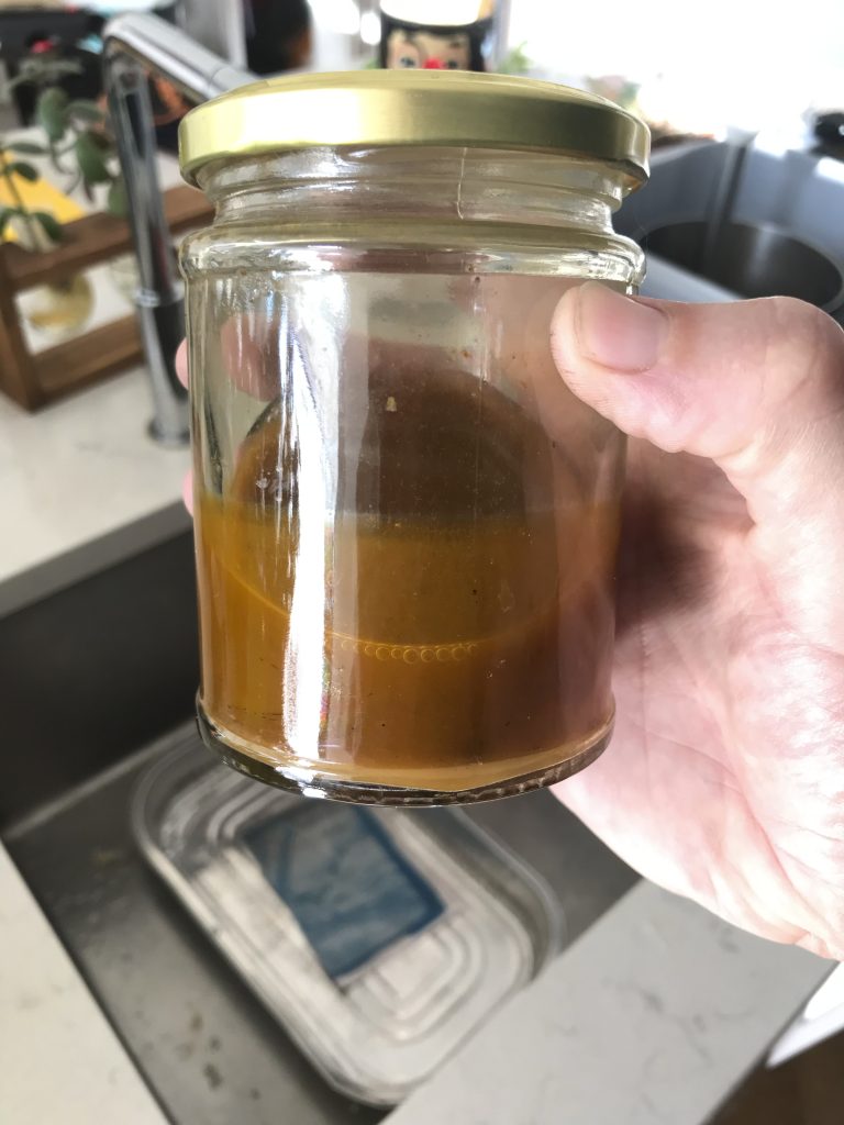 Iron Water used for toning. Made from fragments taken out of the River Ching