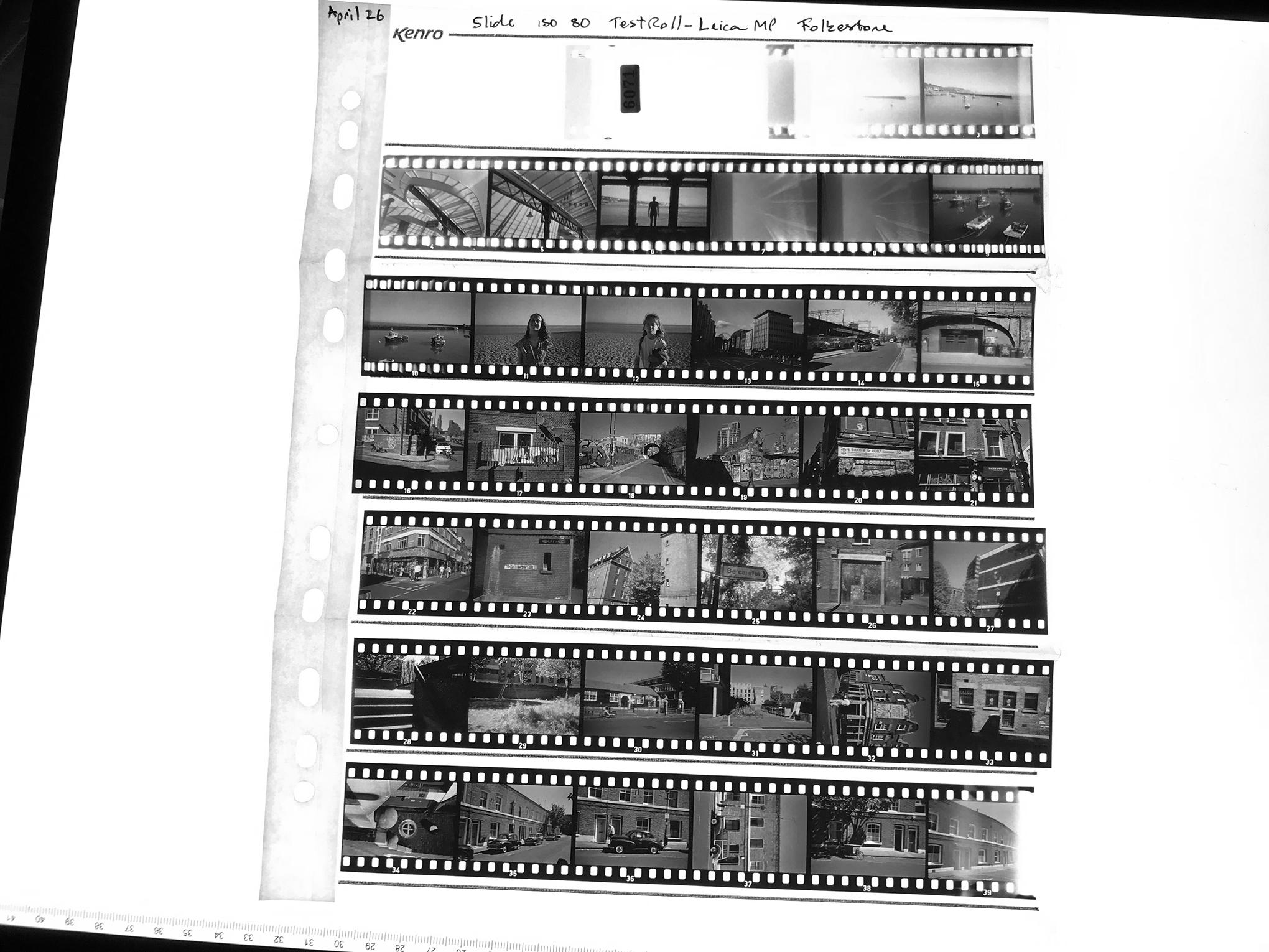 Black and white 35mm Reversal Film